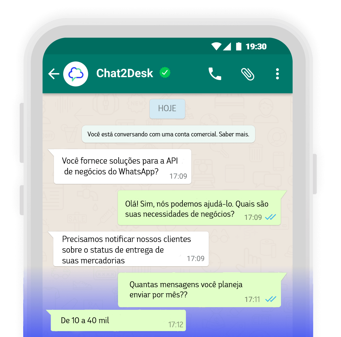 Api oficial whatsapp business para empresas chat2desk